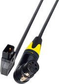 PowerTap Male to Right Angle 4-Pin XLR Female DC Power Cable - 7 ft. I61009