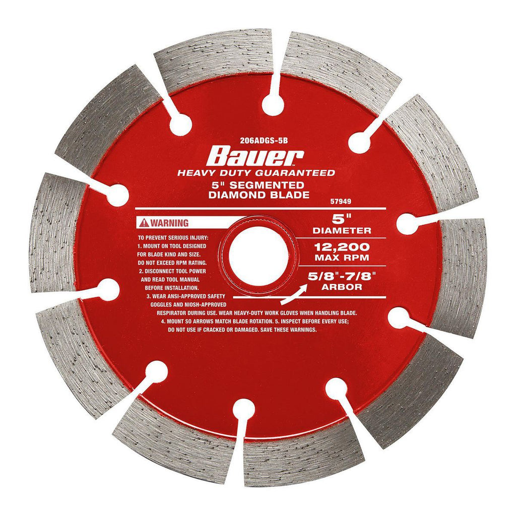5 in. Segmented Rim Diamond Saw Blade M95329
