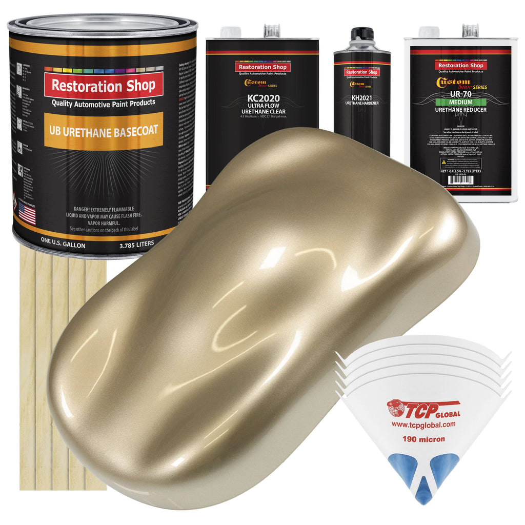 Beige Metallic Basecoat Clearcoat Kit Z382