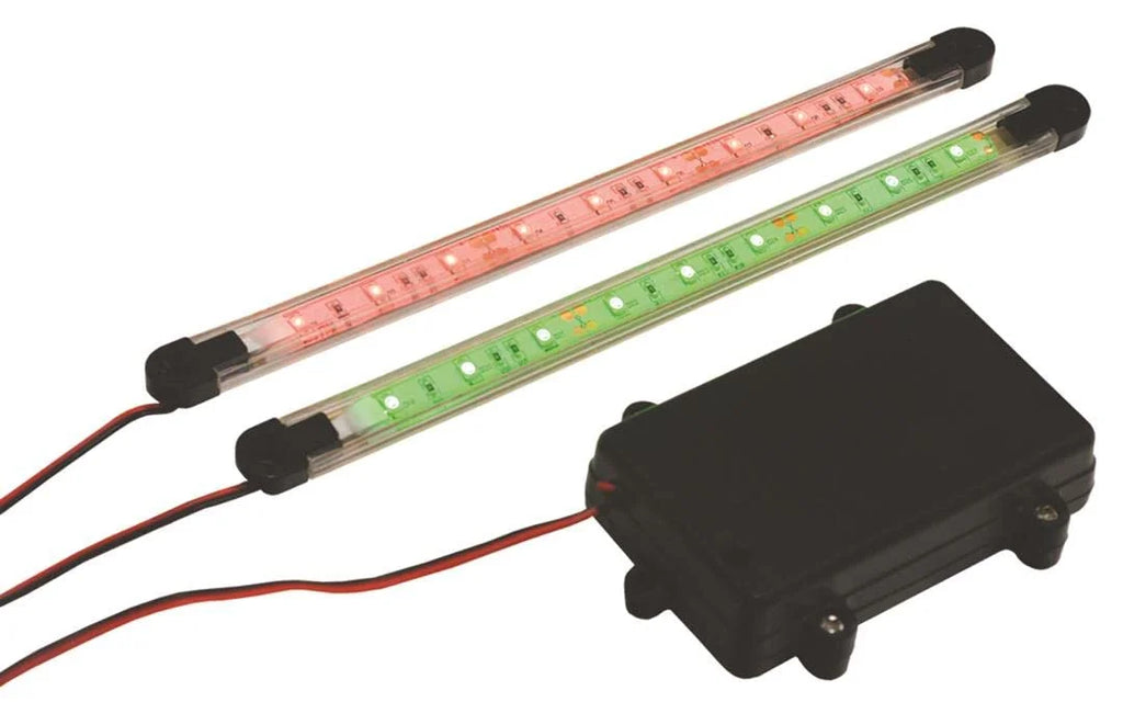 Black 6 in. LED Bow Light Navigation Kit C290