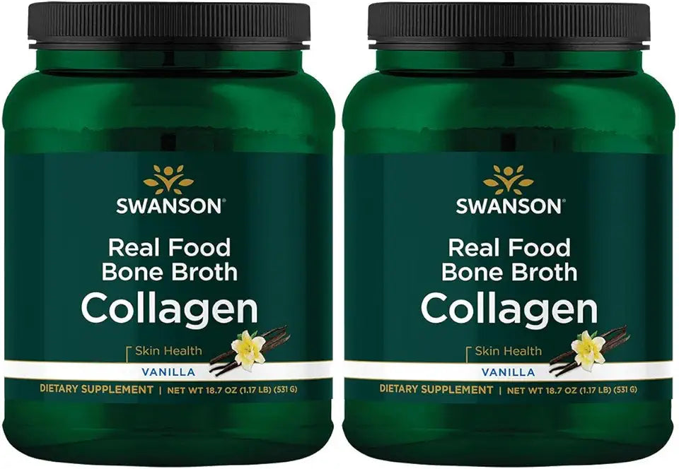 Bone Broth Collagen Vanilla 18.7 oz Powder 2 Pack K686258