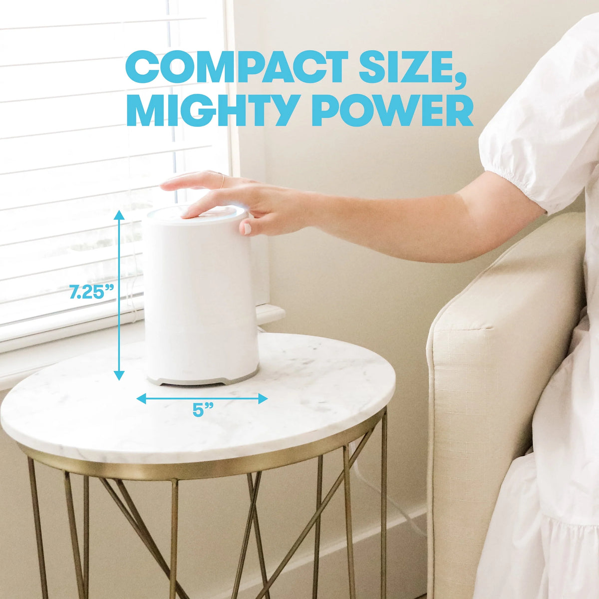 3-in-1 Air Purifier, Sound Machine, and Nightlight C22348