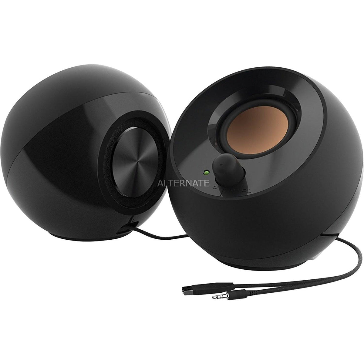 Black 2.0 USB Desktop Speakers X94231