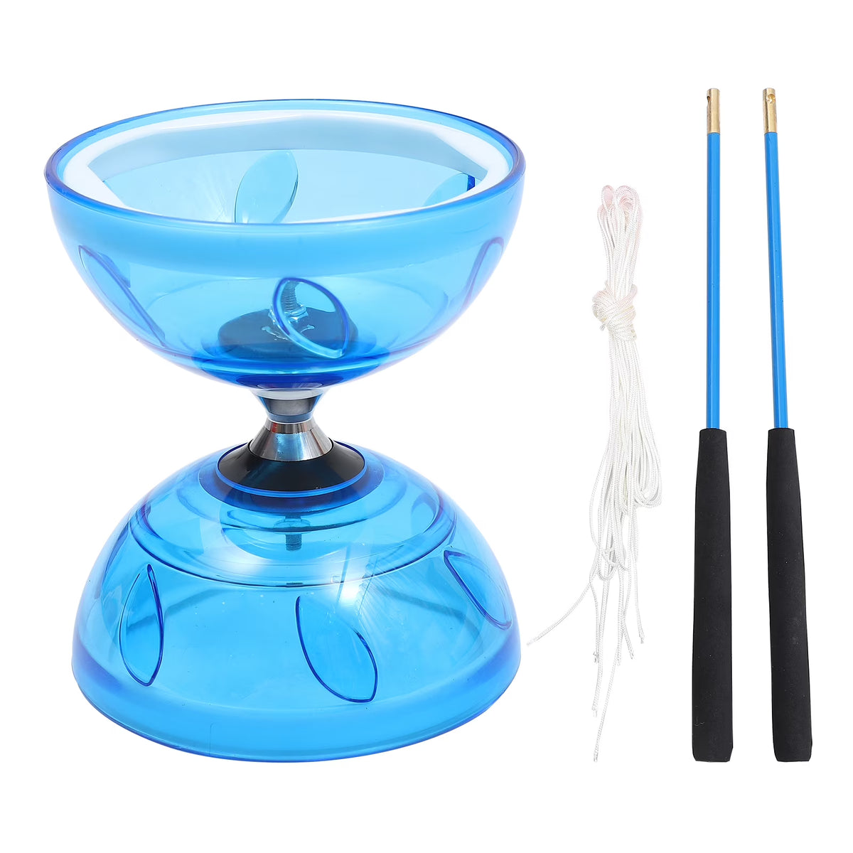 Yoyo Bearing Carnival Unresponsive Beginners Fitness Set Juggling Stick Prize Game I2033