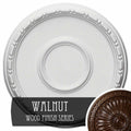 Hand-Painted Walnut Ceiling Medallion R787