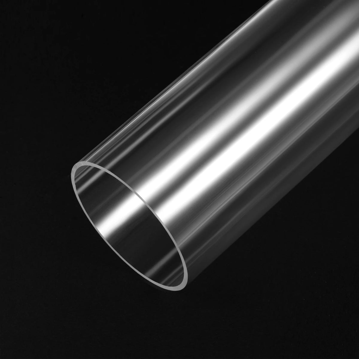 Clear Rigid Acrylic Pipe Round Tube H34489