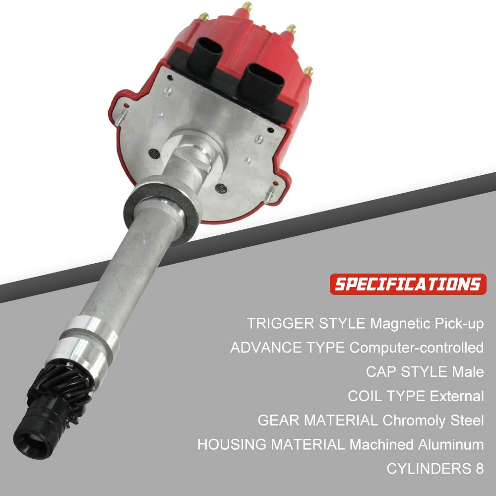 Red Cap Ignition Distributor Pack of 2 C82537