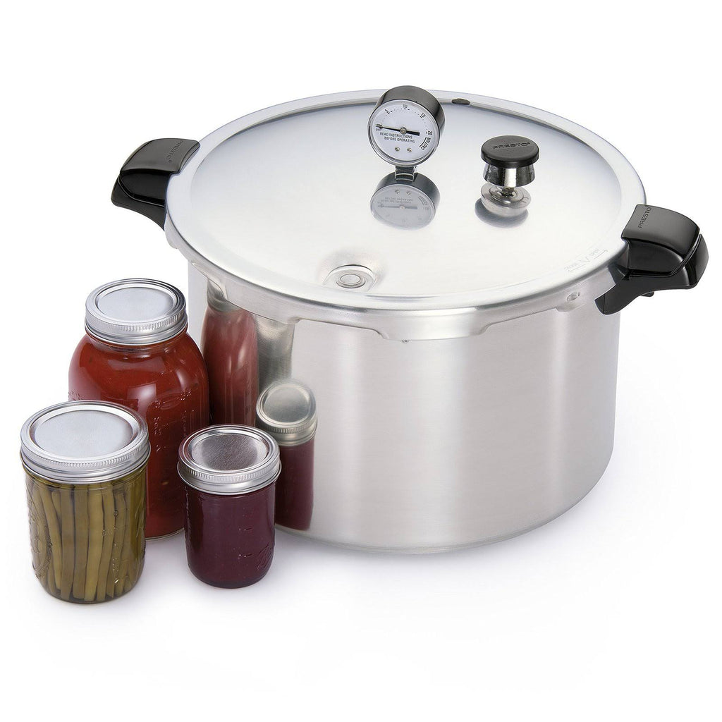 16-Quart Aluminum Pressure Cooker/Canner V4025