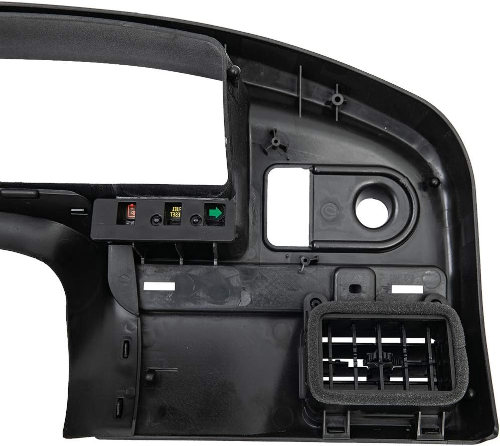 Dash Instrument Cluster Panel Bezel Compatible with Ford F150 F250 F350 Super Duty 1994-1997 Pack of 2 E3146