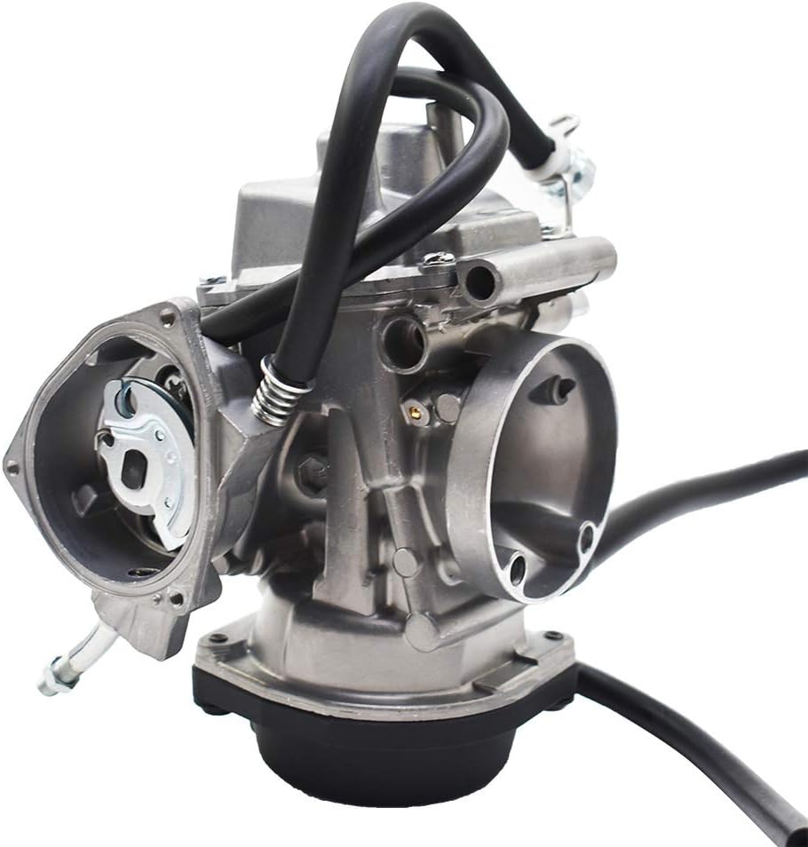 Carburetor with Fuel Valve Petcock for Suzuki LTZ400 Quad ATV 2003-2007 Pack of 2 D9482
