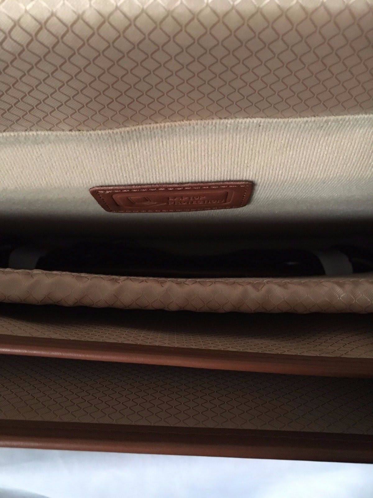 Brown Double Compartment Laptop Case M731687