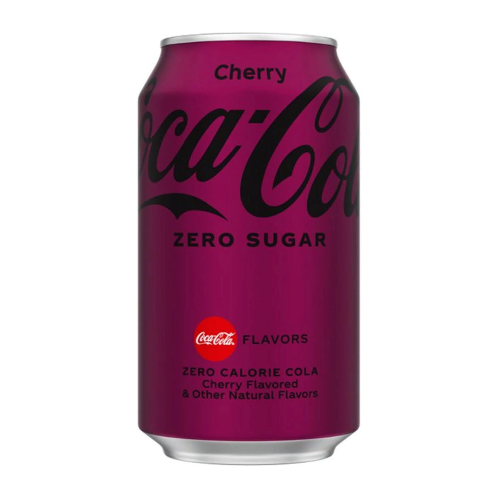 Cherry Zero Sugar Soda 12oz Cans 18 Units O778