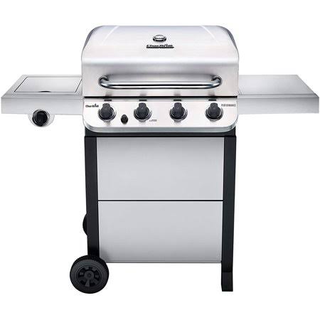 Stainless Steel 4-Burner Liquid Propane Gas Grill O820184