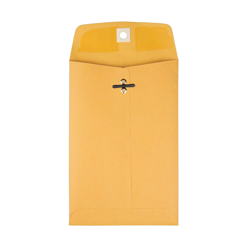 Brown Clasp Envelopes, 6 1/2" x 9 1/2", Box Of 100 E337