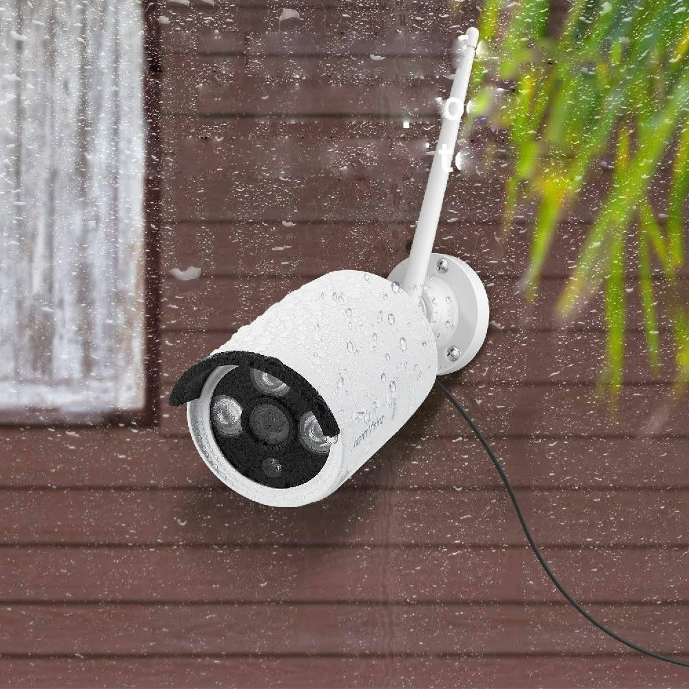 1080p Wireless Security Camera System with 12 inch LCD Monitor M1759