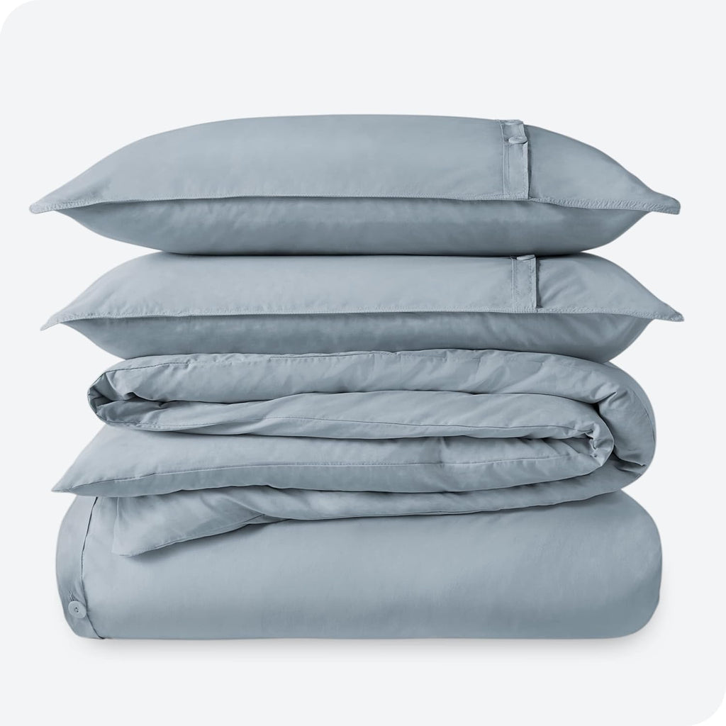 King/California King Organic Cotton Percale Duvet Cover Set G189
