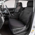 Charcoal Black Front Seat Cover for Bucket Seats with Adjustable Headrest O3322