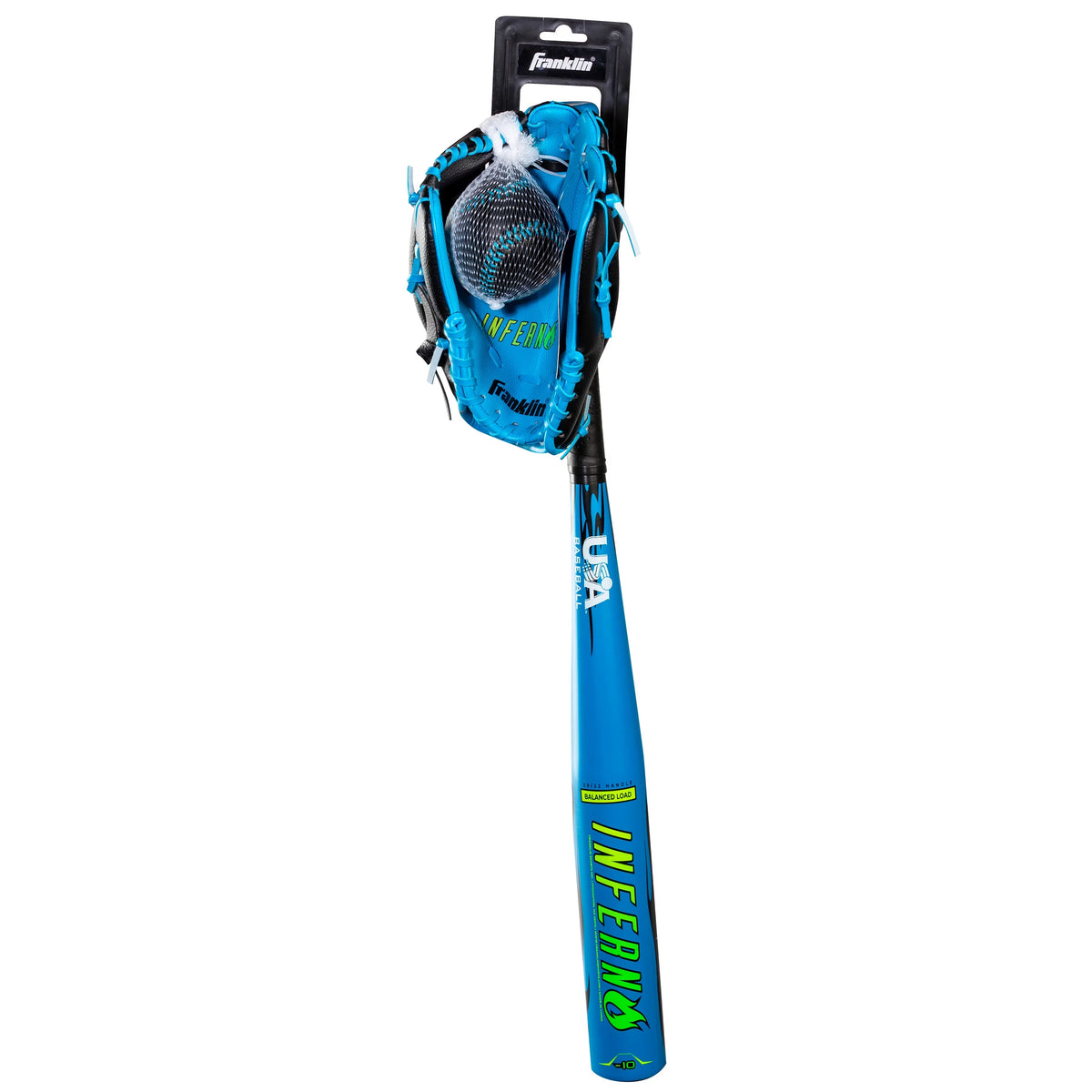 Baseball Teeball Set - Bat, Glove & Ball Set N762381