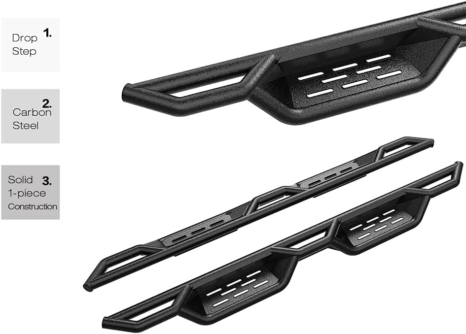Drop Down Style Running Boards Side Step Rock Slider O17255