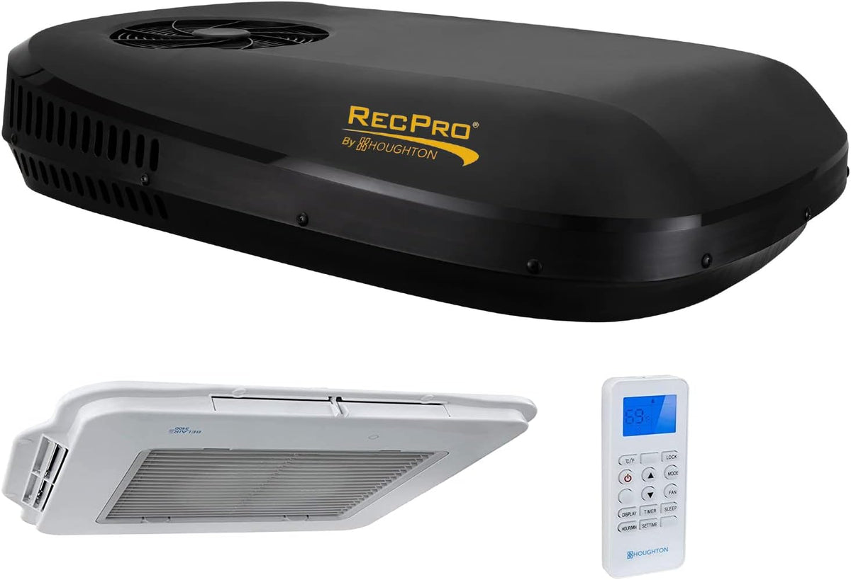 Low Profile 13.5K Non-Ducted RV Air Conditioner (Black) Q7625