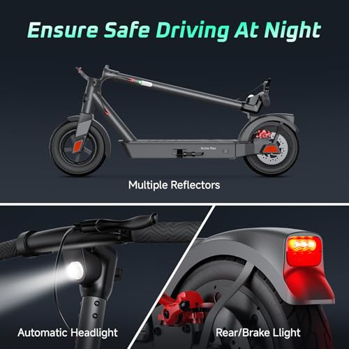 Electric Scooter with 500W Motor, Pneumatic Tires, Foldable M631