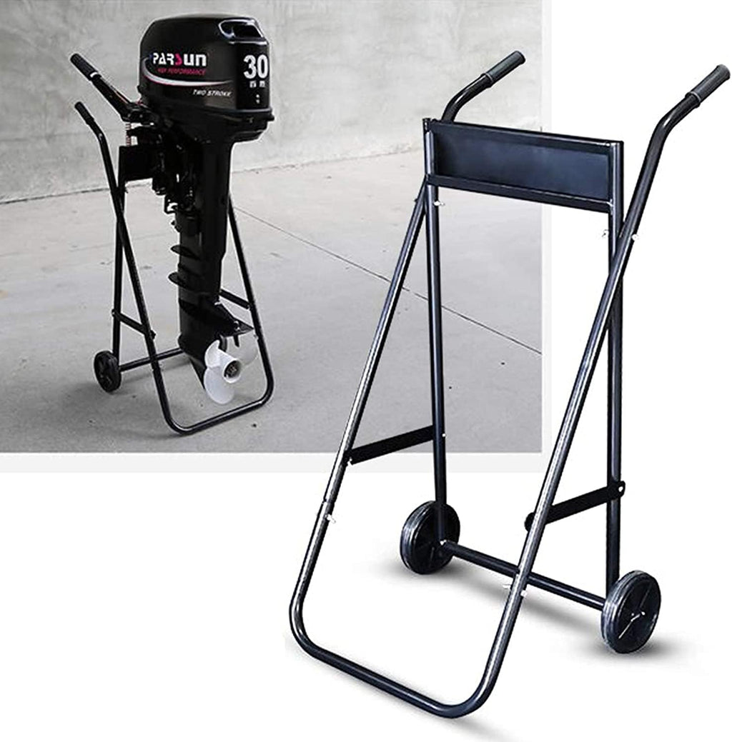 Foldable Outboard Motor Trolley Stand, Heavy-Duty, UP-to 70KG V775845