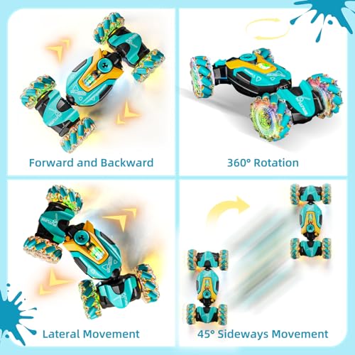Gesture Sensing RC Stunt Car with Light & Music Y612100