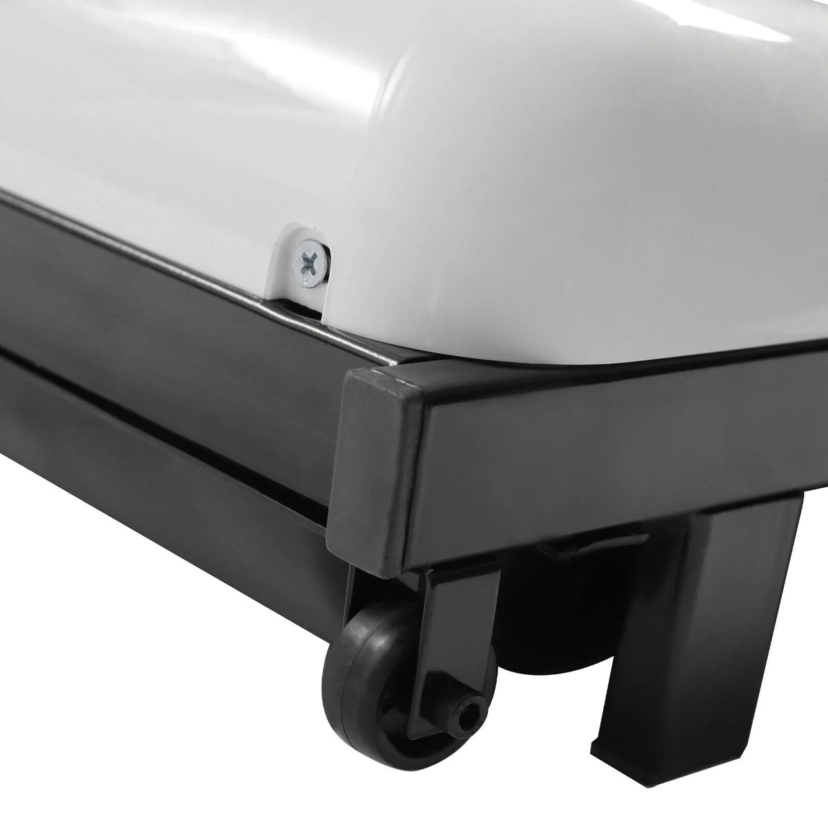Black White Electric Treadmill Q633