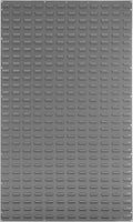 Louvered Steel Wall Panel Garage Organizer, 36-Inch W x 19-Inch H, Grey, Pack of 2 B73234