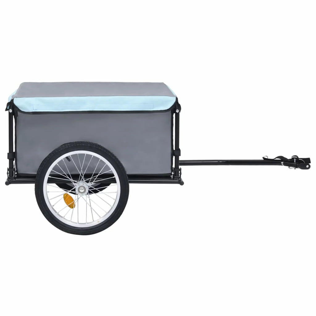 Bike Cargo Trailer with Foldable Drawbar and Removable Cargo Compartment 2 Wheels C7482