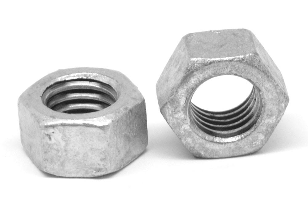 1 1/4x22-7 Coarse Thread Finished Hex Nut Low Carbon Steel Hot Dip Galvanized Z903