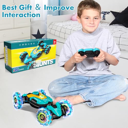 Gesture Sensing RC Stunt Car with Light & Music Y612100