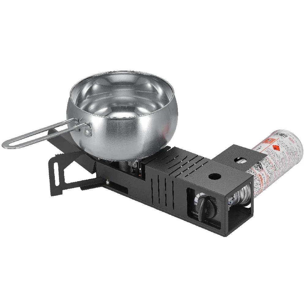 Portable Folding Butane Camping Stove with Piezoelectric Ignition G122