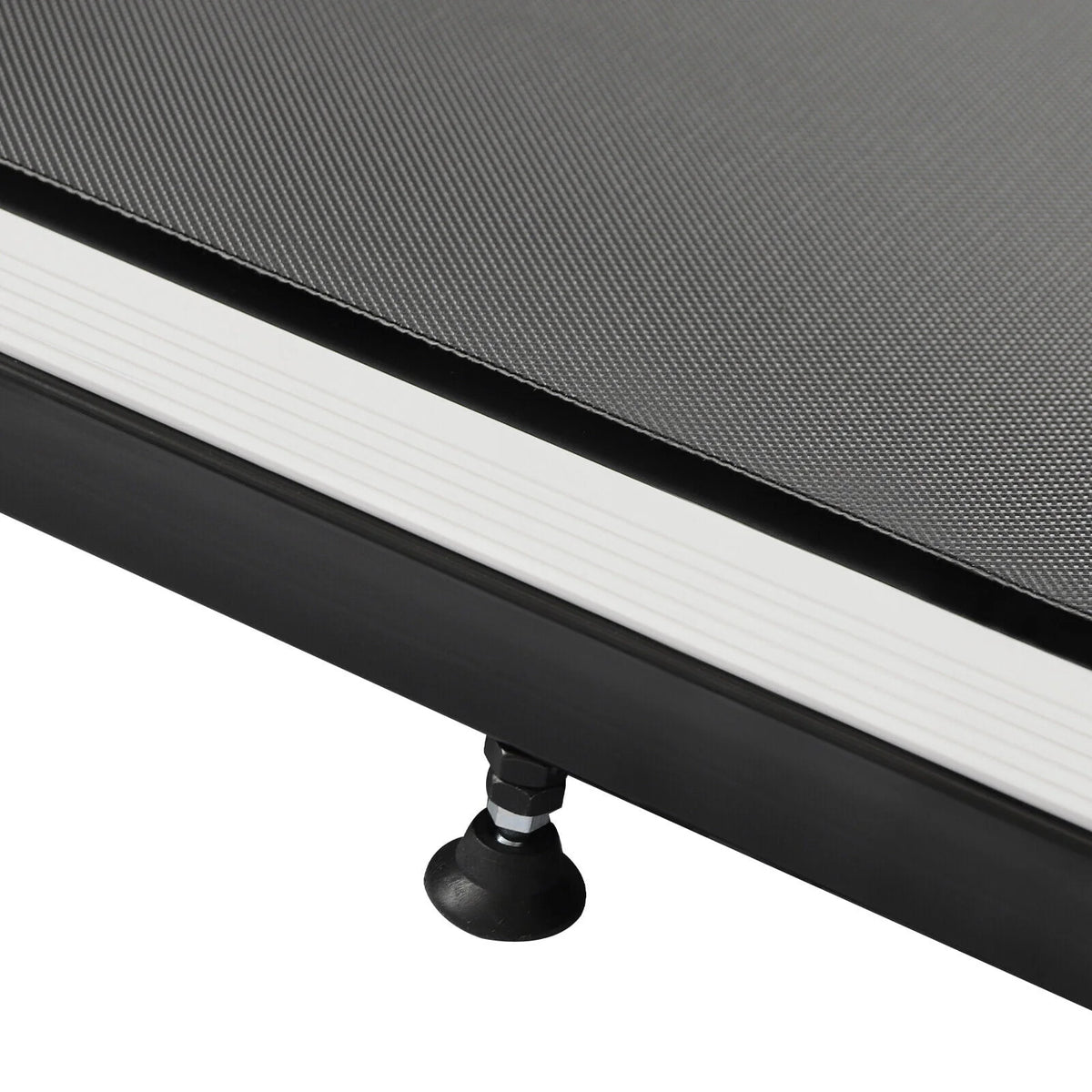 Black White Electric Treadmill Q633