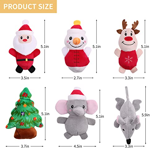 6 Pcs Catnip Plush Cat Toys Z463