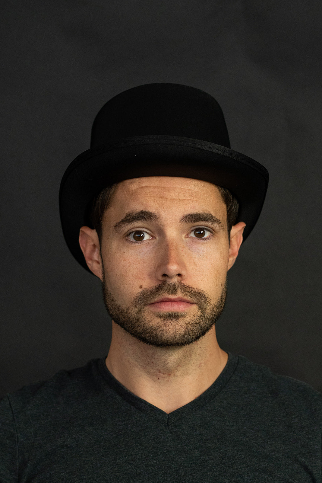 Black Top Hat with Red Band Costume D373442