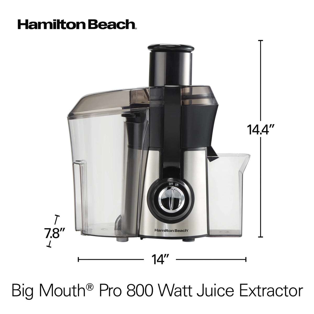 800W Stainless Steel Juice Extractor Z307520