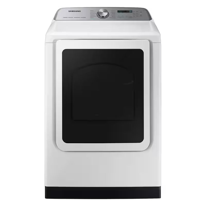 7.4 cu. ft. Vented Smart Front Load Electric Dryer with Steam Sanitize+ in White Z201476