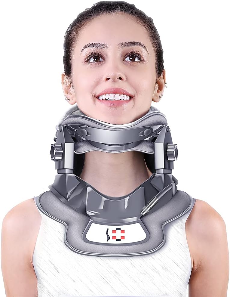 Cervical Neck Traction Device with Airbag Support L795693