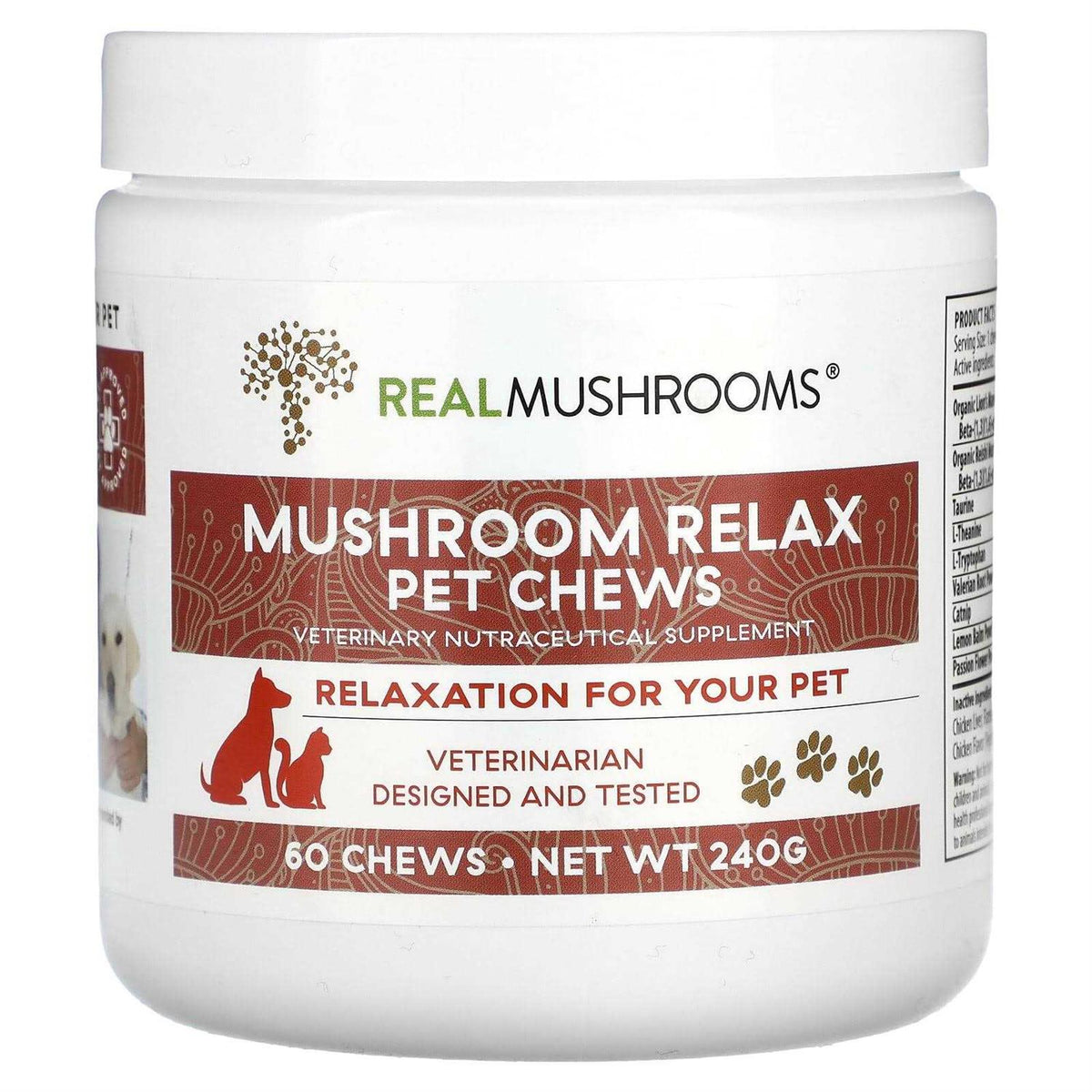 Mushroom Relax Pet Chew V133