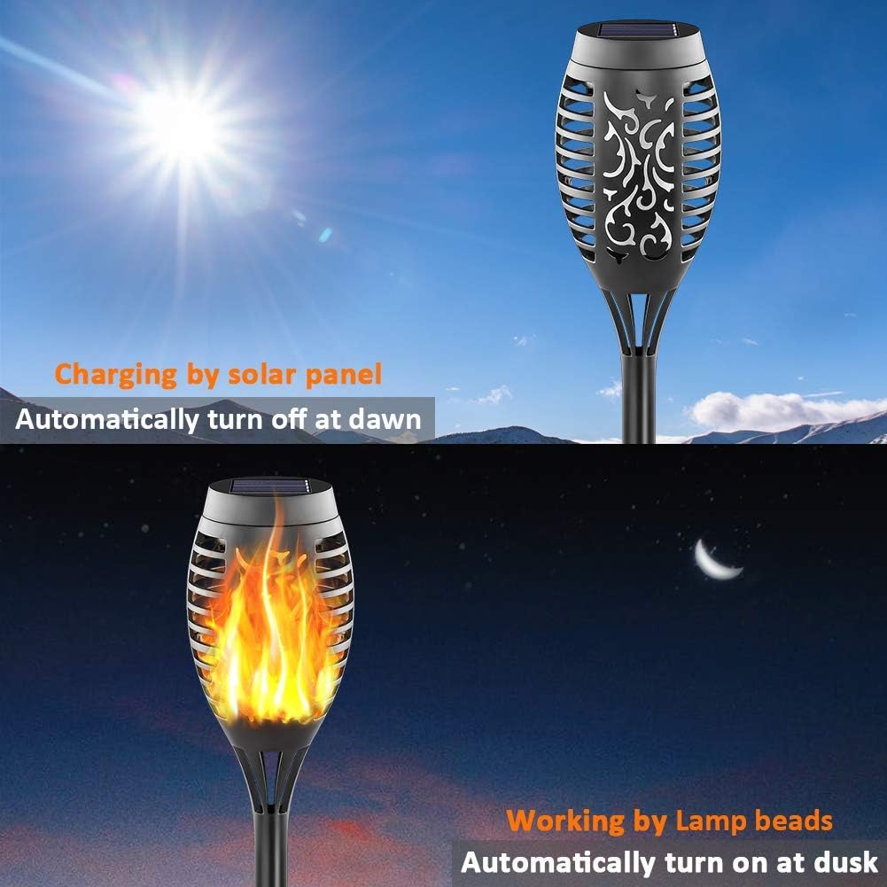 16 Pack Mini Solar Torch Lights Y387888
