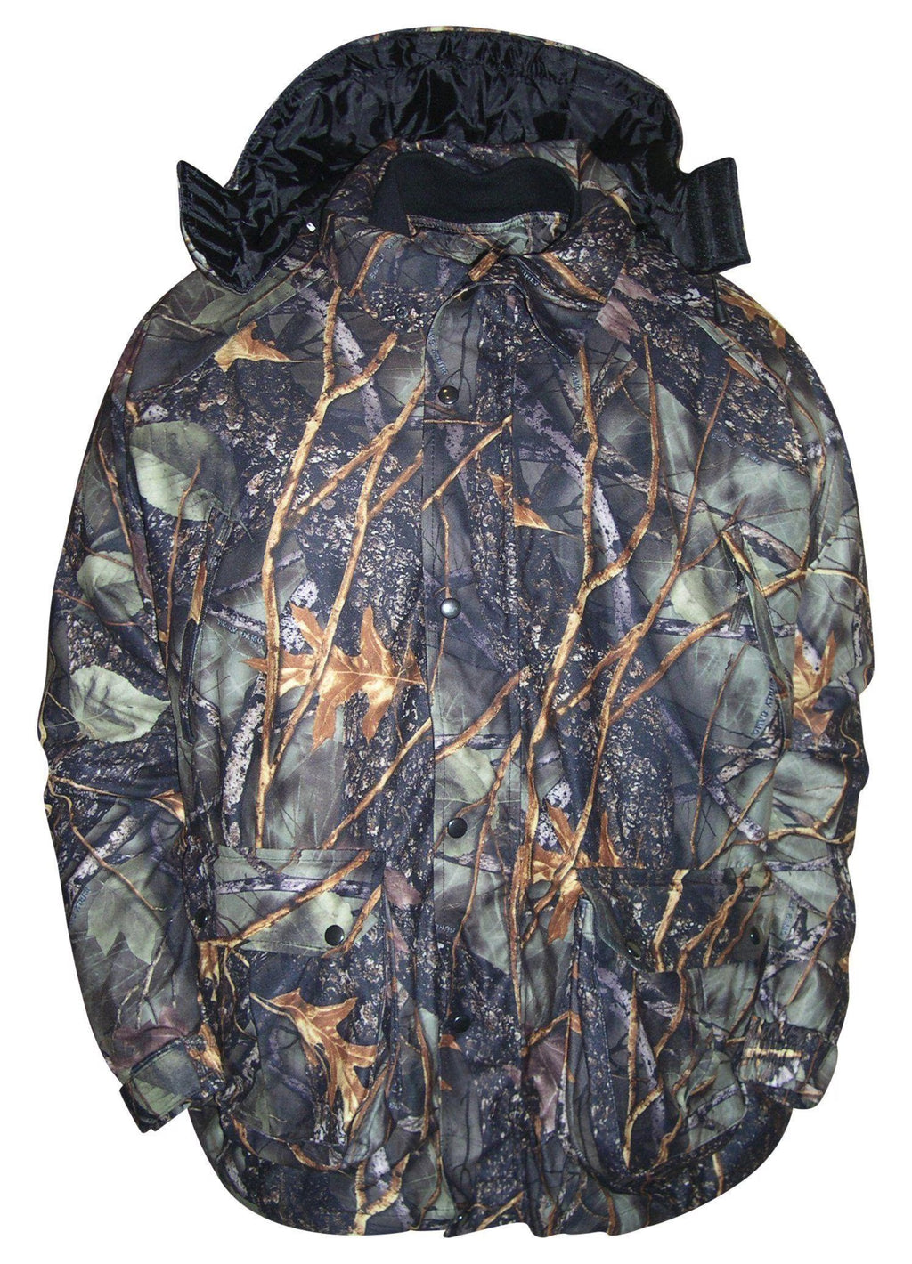 Mens Camo Waterproof Insulated Hooded Parka 3XL E426