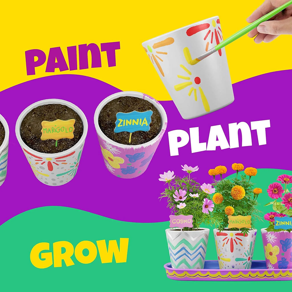 Paint & Plant Stoneware Flower Growing Kit G44941