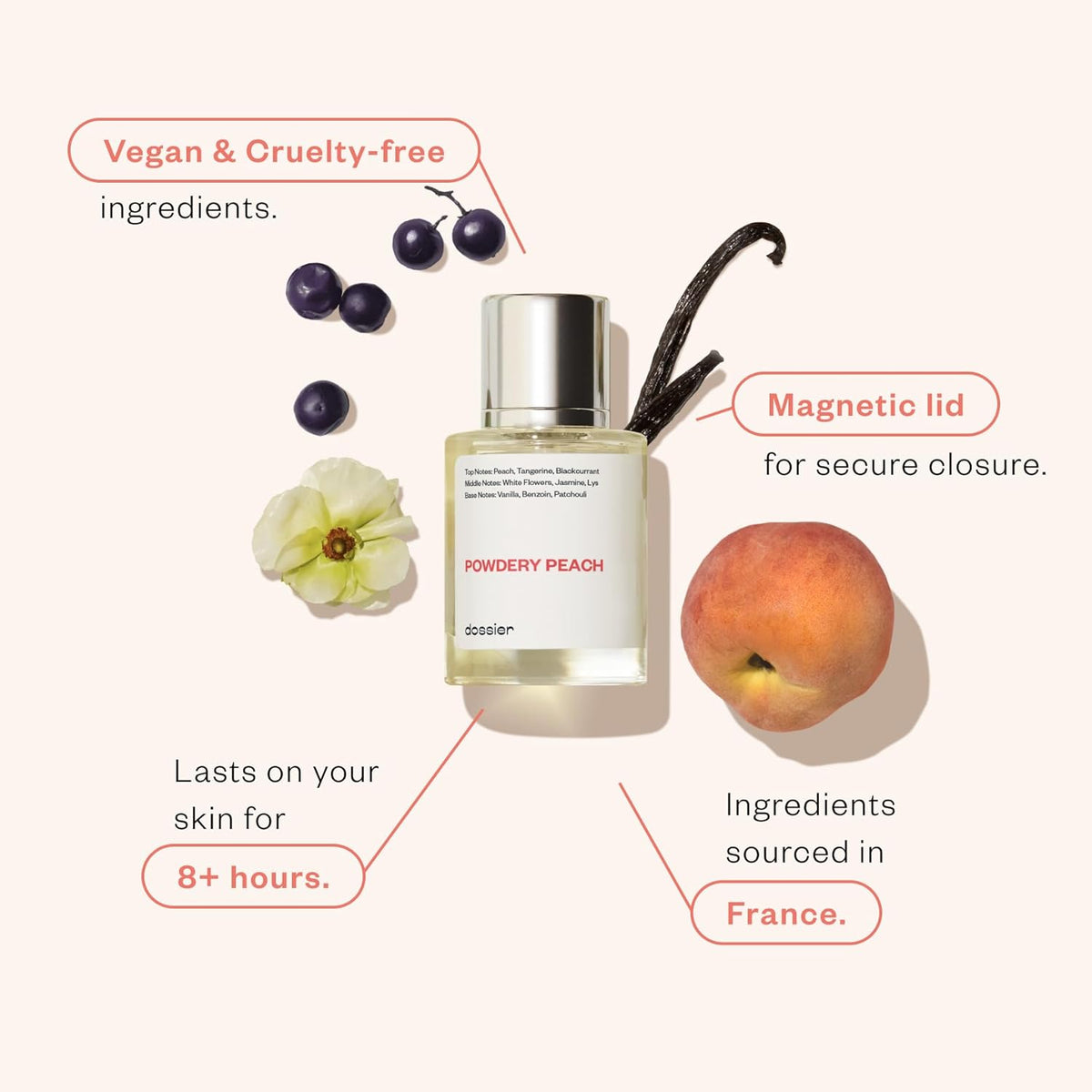 Powdery Peach Eau de Parfum 1.7 oz (50ml) H664201