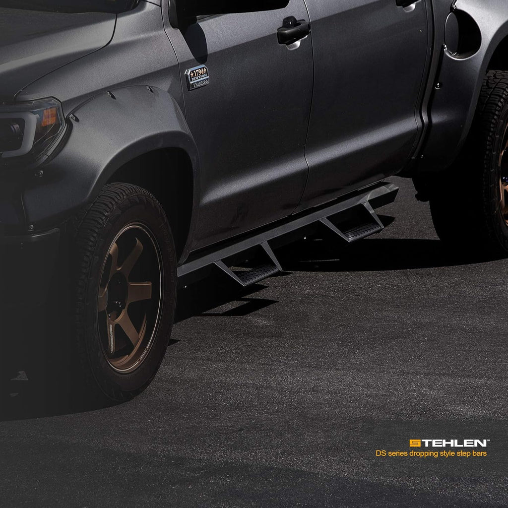 Matte Black Nerf Bars Running Boards for Ford F150 Super Duty T336502