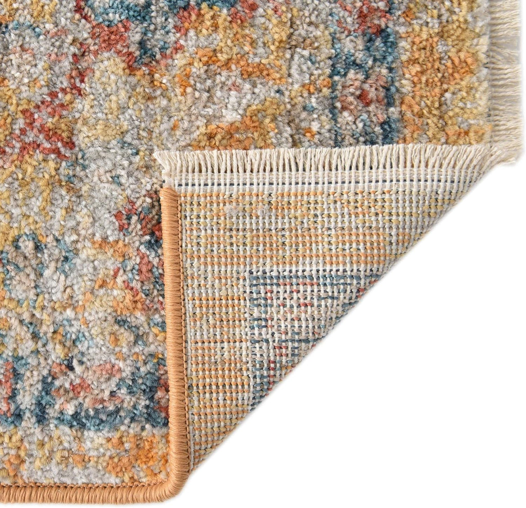 Yellow Octagon Rug F9824