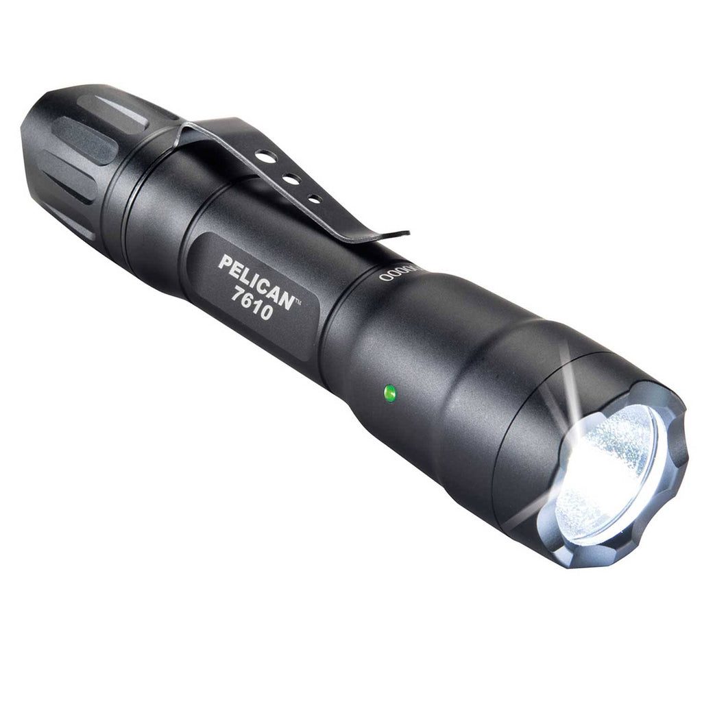 Black Tactical Flashlight H5523