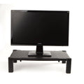 Extra Wide Height Adjustable Monitor Stand Riser Black I23379