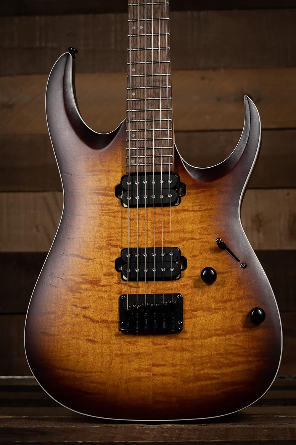 Flat Blue Lagoon Burst Electric Guitar R3388