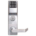 Electronic Lock, Satin Chrome, 12 Button K691